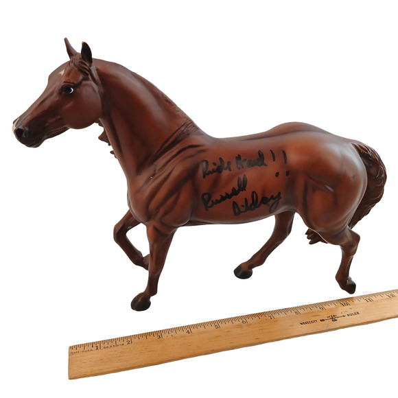 Breyer Reeves Topsails Rein Maker Traditional Toy Horse Model w/ Signed - Picture 14 of 14